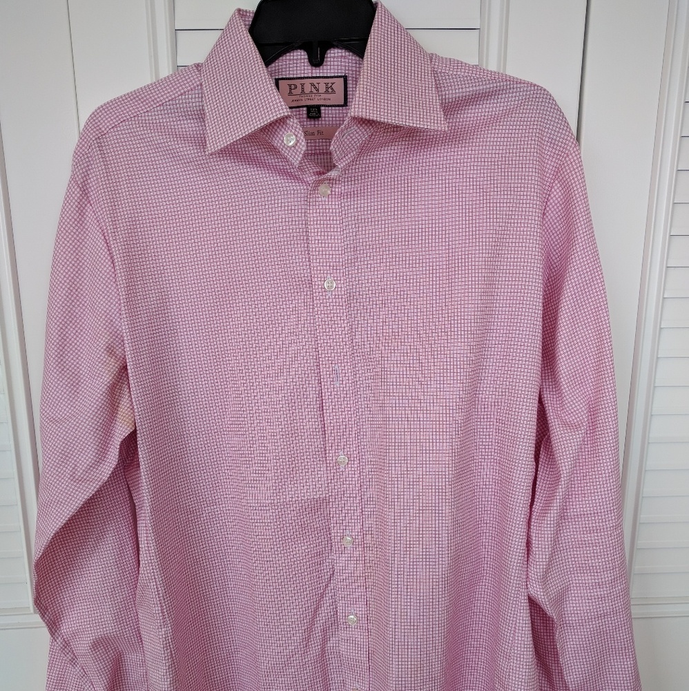 Thomas Pink Men's Slim Fit Shirt